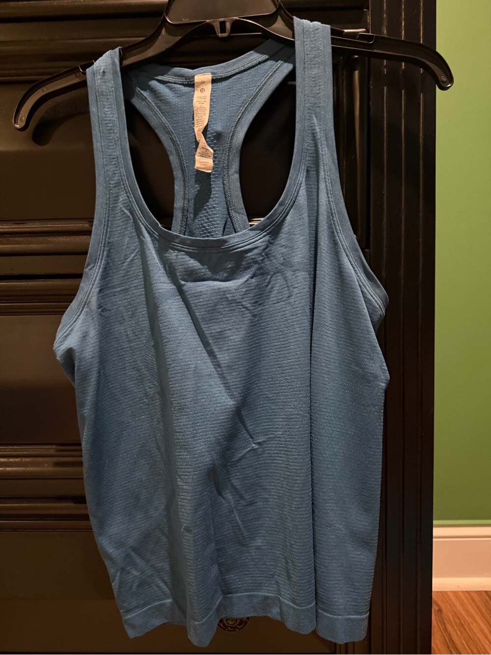lululemon athletica Blue Racerback Tank Top